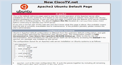 Desktop Screenshot of ciscotv.net